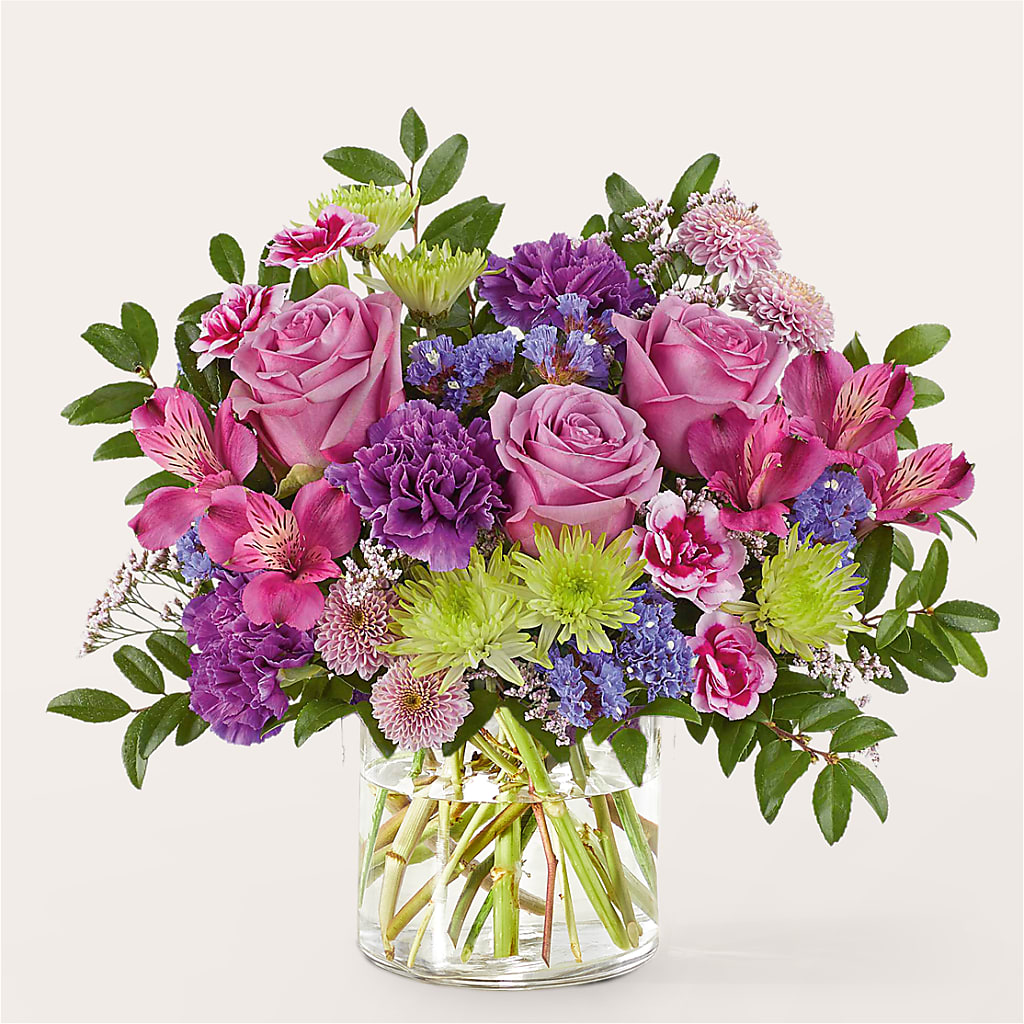 Glass Half Full Bouquet –  Flowers That Cliq, La Verne CA