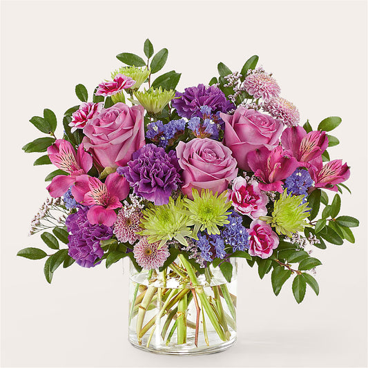 Glass Half Full Bouquet –  Flowers That Cliq, La Verne CA