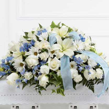 Tender Treasure Casket Spray –  Flowers That Cliq, La Verne CA