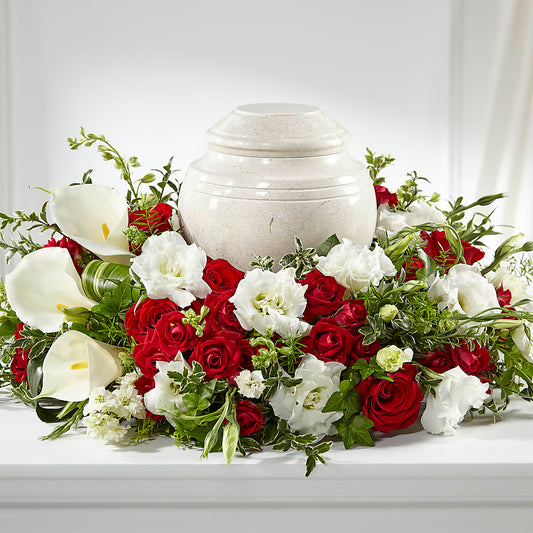In My Memories Cremation Adornment –  Flowers That Cliq, La Verne CA