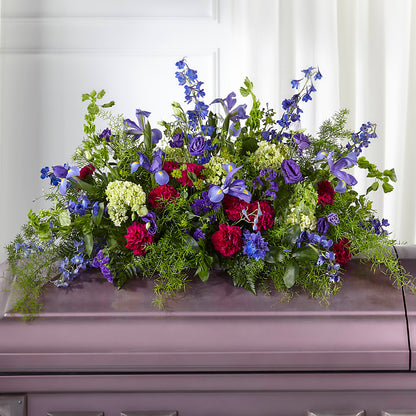 Always Treasured Casket Spray –  Flowers That Cliq, La Verne CA