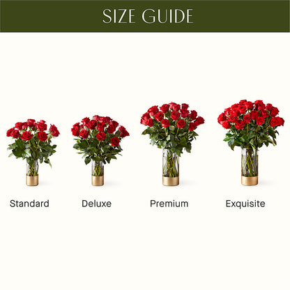Classic Love Red Rose Bouquet –  Flowers That Cliq, La Verne CA