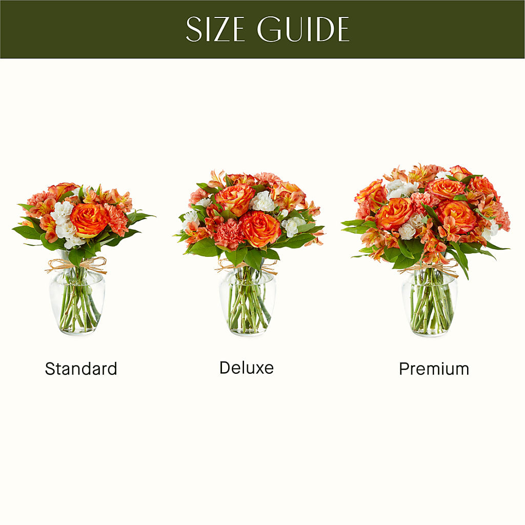 Apricot Glow Bouquet –  Flowers That Cliq, La Verne CA
