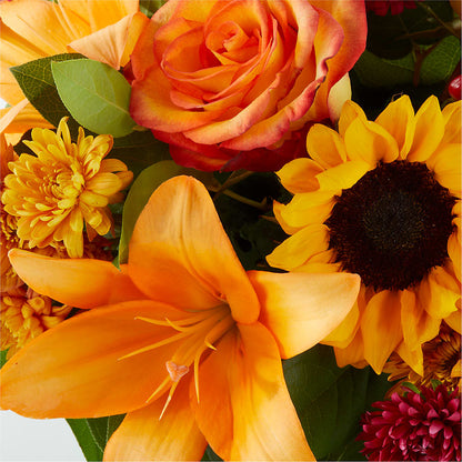 Grateful Centerpiece –  Flowers That Cliq, La Verne CA