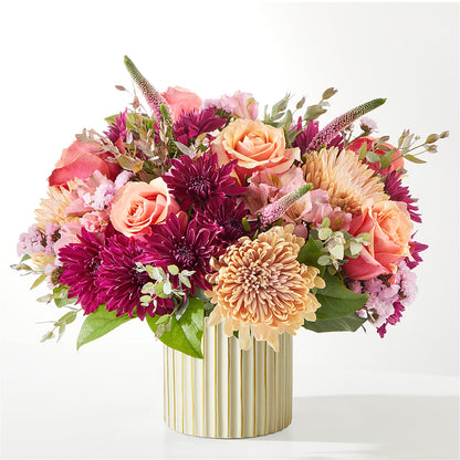 Berry Cobbler Bouquet with Ivory Vase –  Flowers That Cliq, La Verne CA