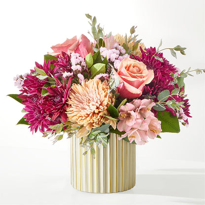 Berry Cobbler Bouquet with Ivory Vase –  Flowers That Cliq, La Verne CA