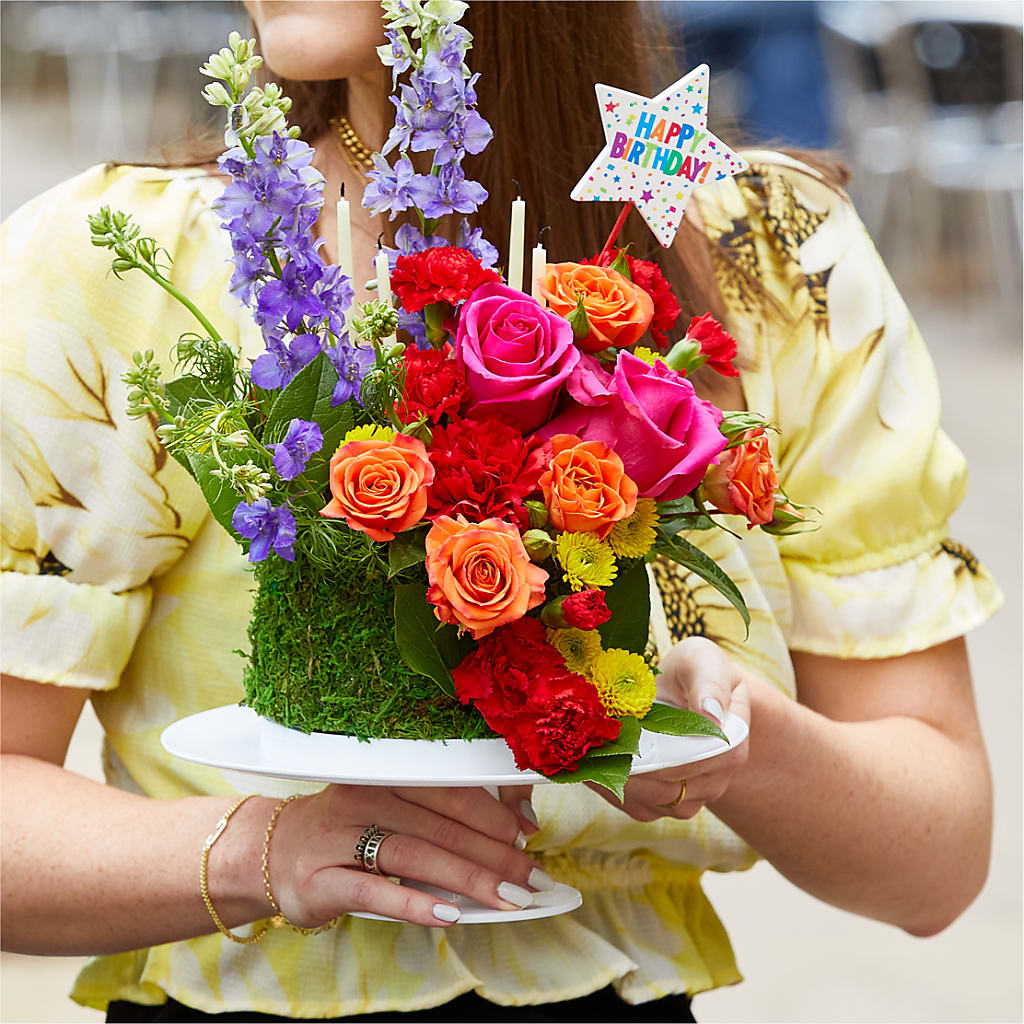 Best Year Yet Floral Cake –  Flowers That Cliq, La Verne CA
