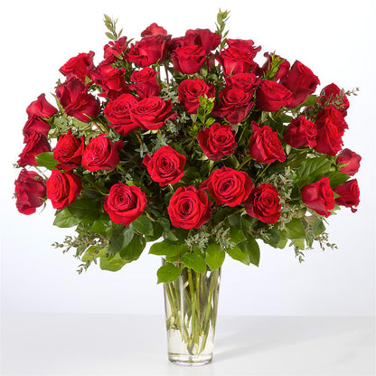 Forever Yours Fifty Stem Red Rose Bouquet –  Flowers That Cliq, La Verne CA