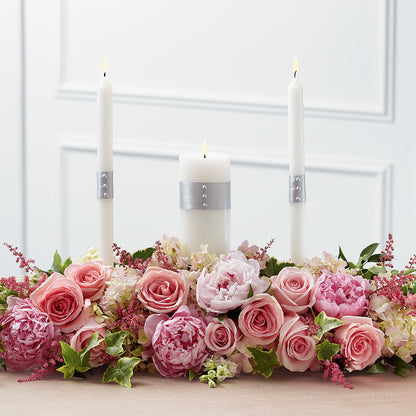 Worldwide Romance Unity Candle Arrangement –  Flowers That Cliq, La Verne CA