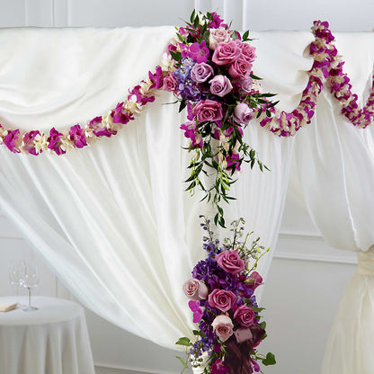 Color & Light Chuppah Decor –  Flowers That Cliq, La Verne CA