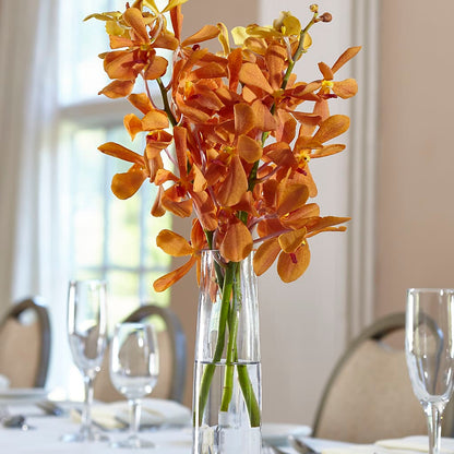 Orange Mokara Bud Vase –  Flowers That Cliq, La Verne CA